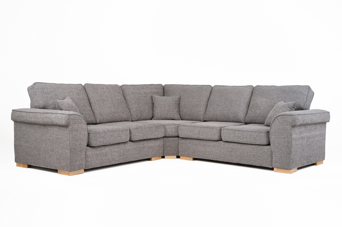 London Fabric Corner Sofa (2C2)