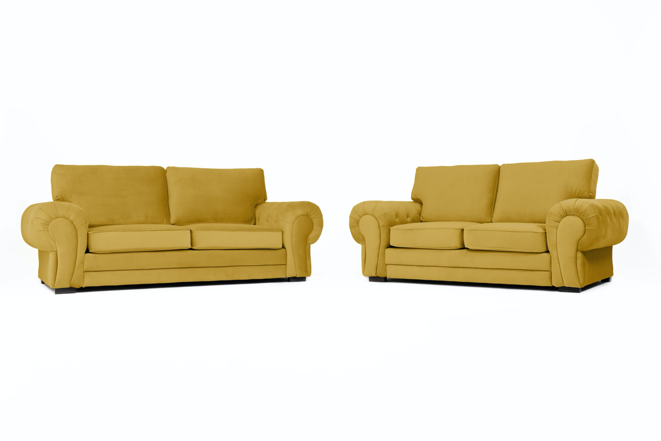 Verona Velvet 3+2 Sofa Set