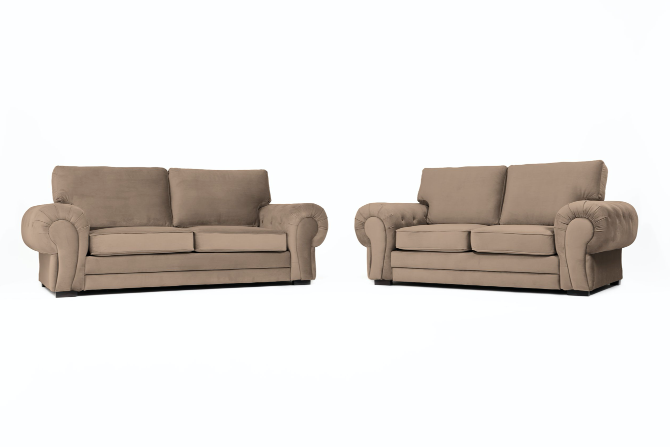 Verona Velvet 3+2 Sofa Set