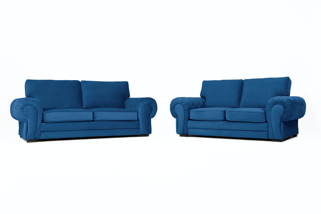 Verona Velvet 3+2 Sofa Set