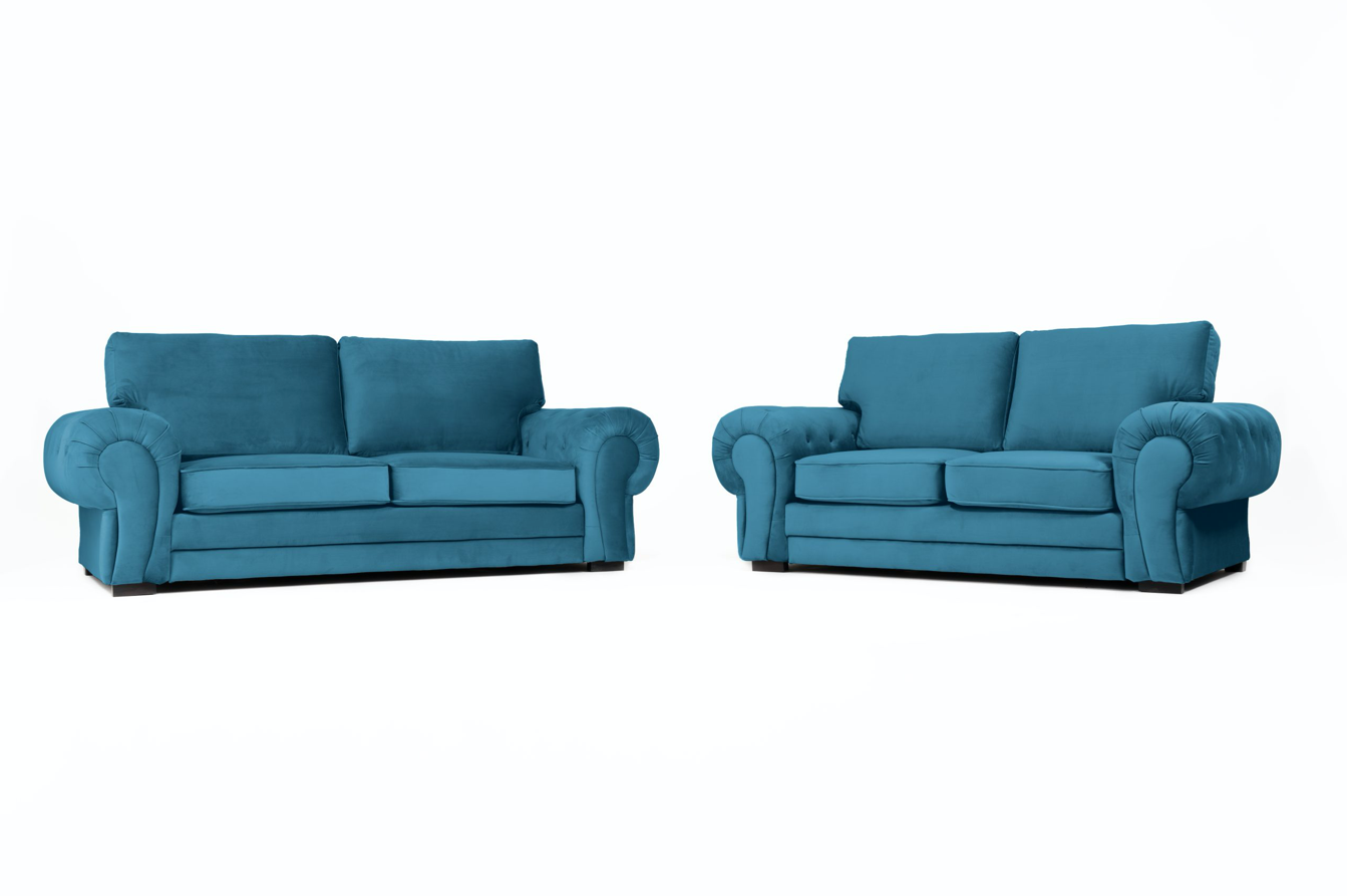 Verona Velvet 3+2 Sofa Set