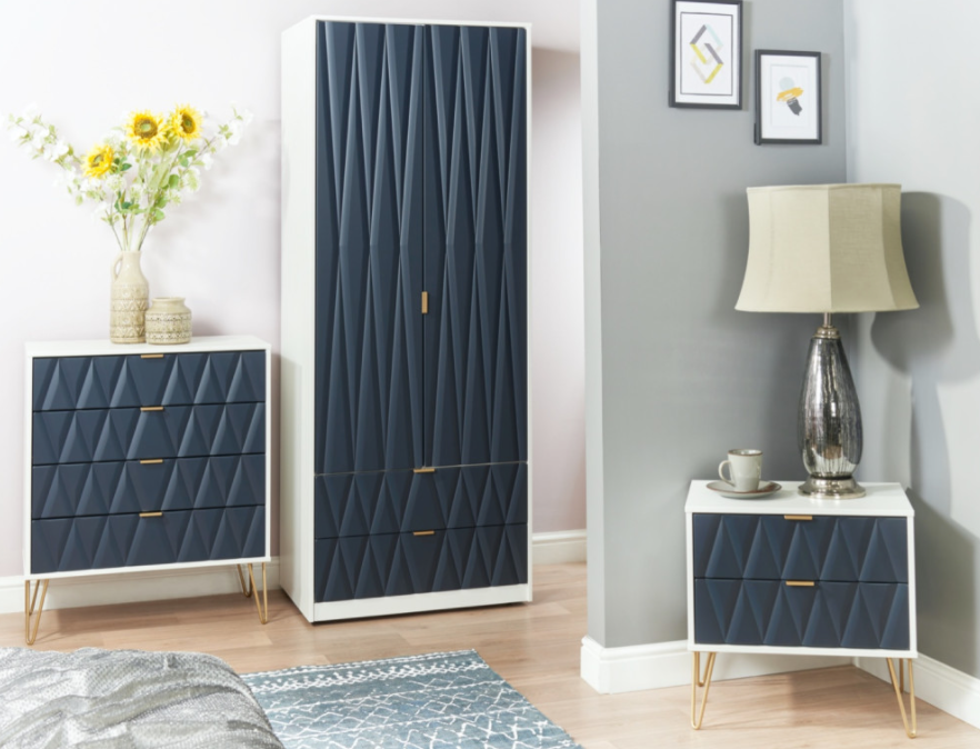 Diamond 5 Drawer Chest