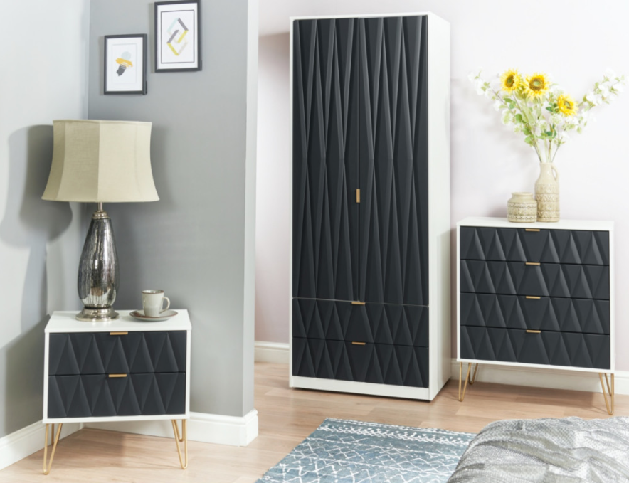 Diamond 5 Drawer Chest