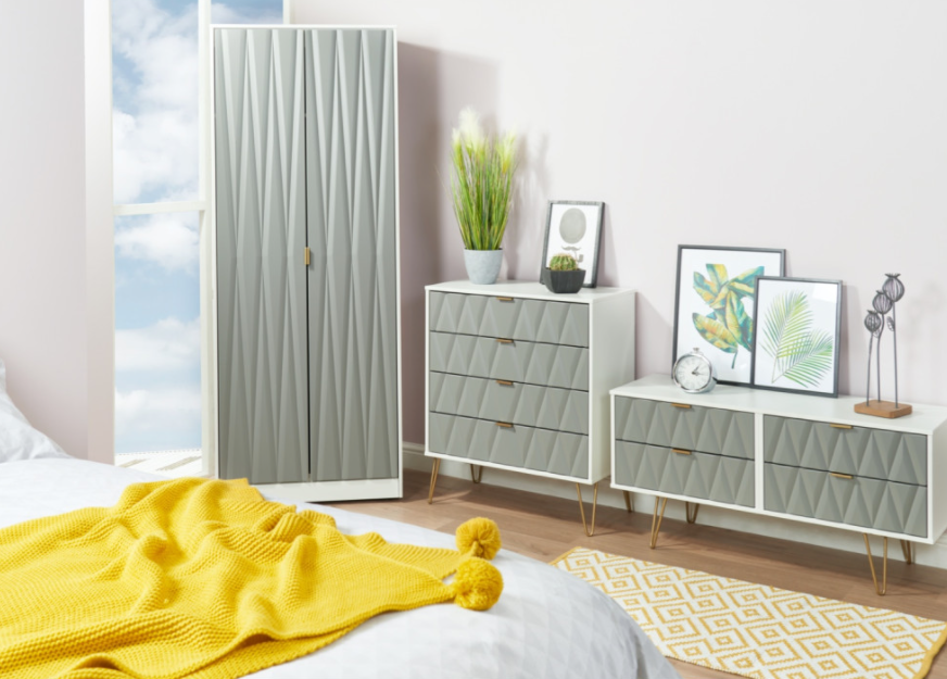 Diamond 5 Drawer Chest