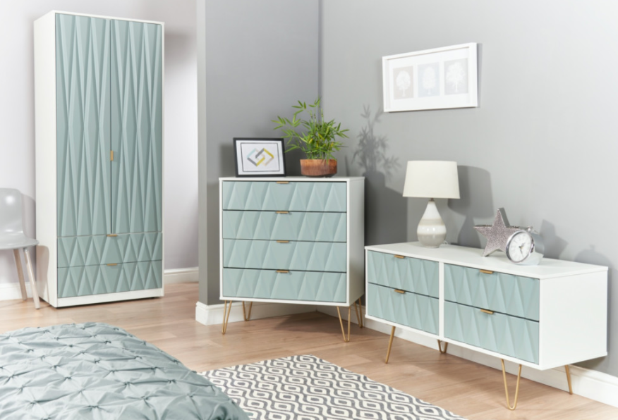 Diamond 5 Drawer Chest