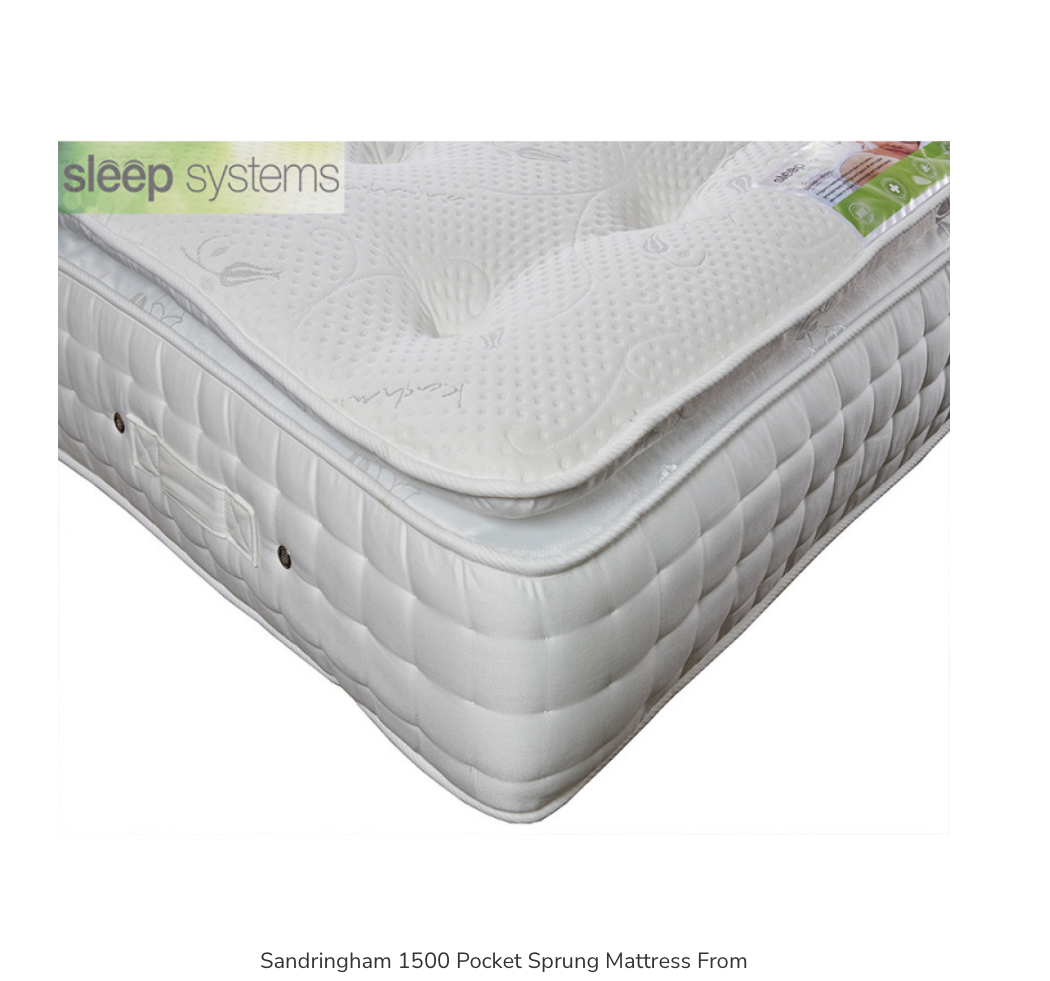 Sandringham 1500 Pocket Sprung Mattress